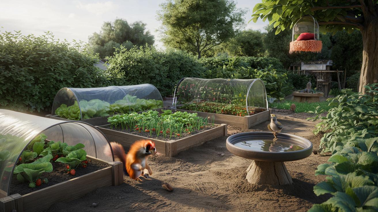 Ekspresyjny pomocnik ogrodu: jak przyciągnąć wiewiórki i zyskać strażnika warzywnika