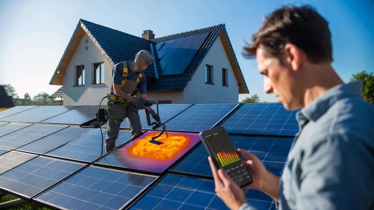 Elektryk fotowoltaiczny: panel który traci 30% mocy po tej usterce