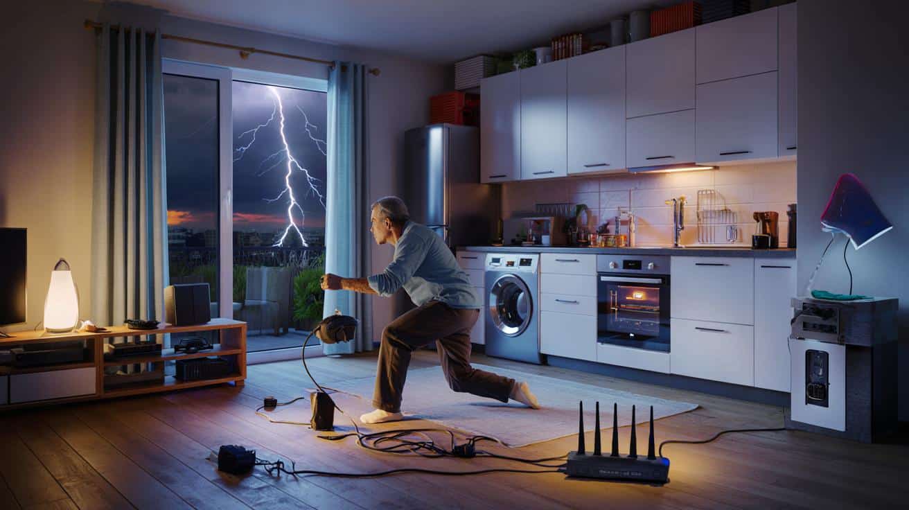 Elektryk wyjaśnia dlaczego odłącza sprzęt AGD podczas burzy i co grozi jeśli tego nie zrobisz