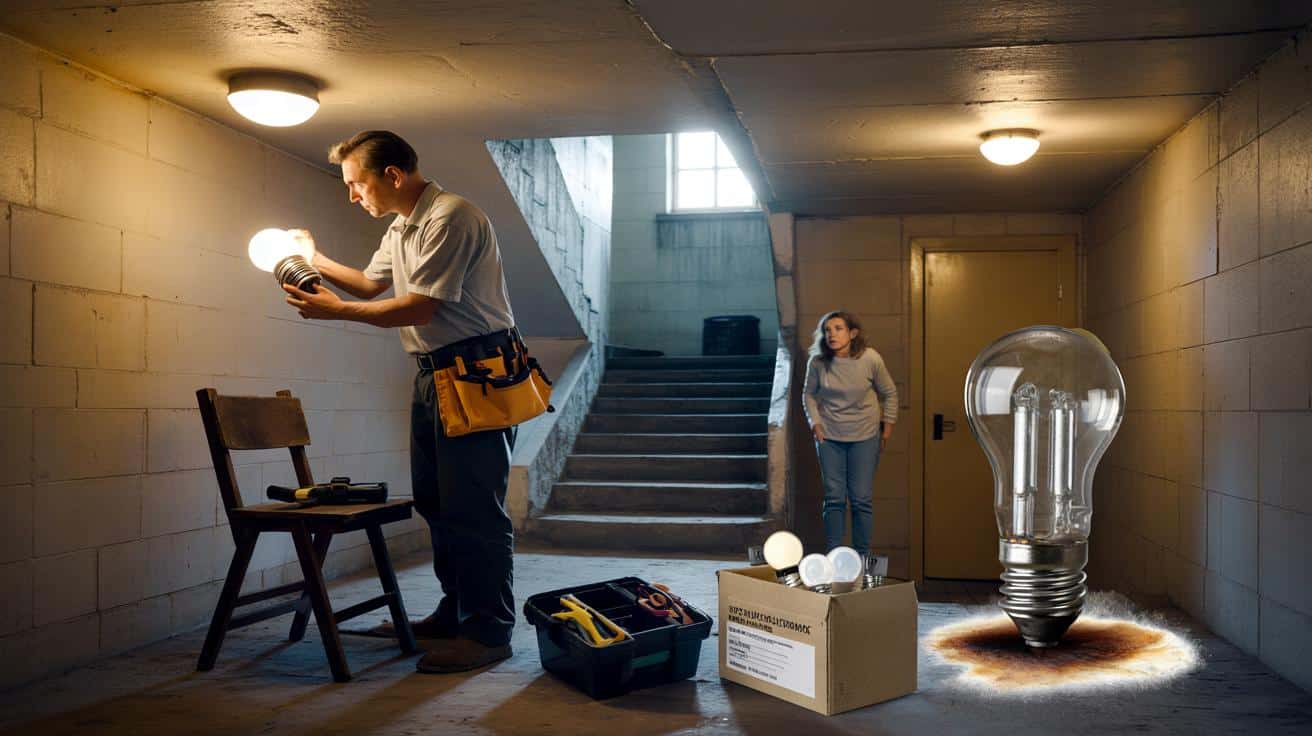 Elektryk zdradza dlaczego wymienia żarówki zanim wypalą się do końca i co to daje