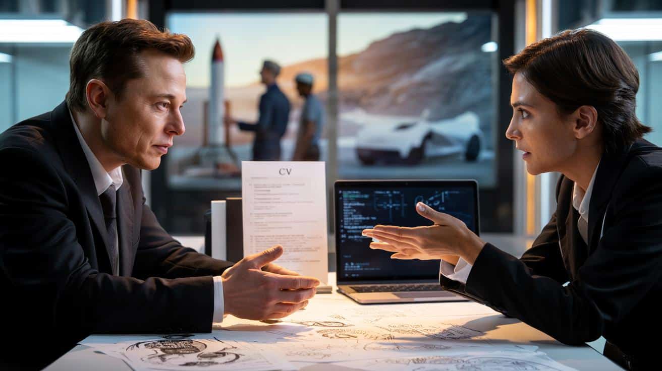 Elon Musk zdradza prostą zasadę rekrutacji, która odwraca rolę CV
