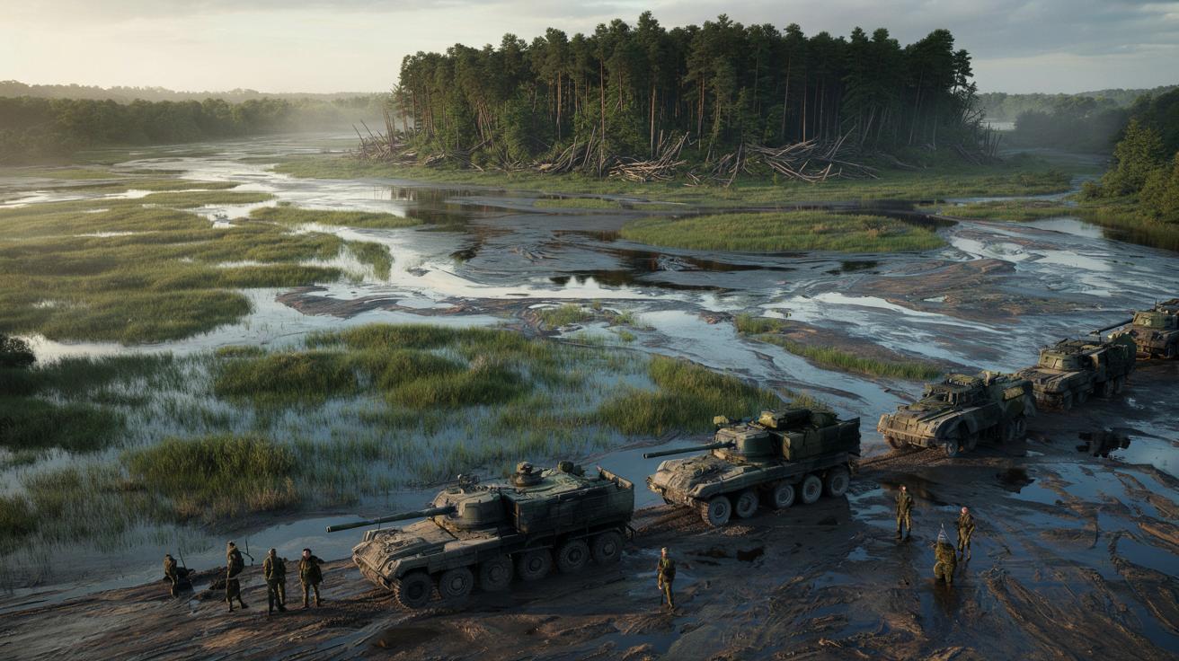 Europa szykuje zieloną tarczę: jak bagna i lasy mogą zatrzymać czołgi