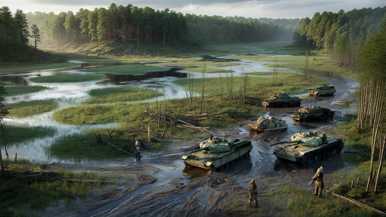 Europejski „zielony mur”. Jak lasy i bagna mogą zatrzymać czołgi