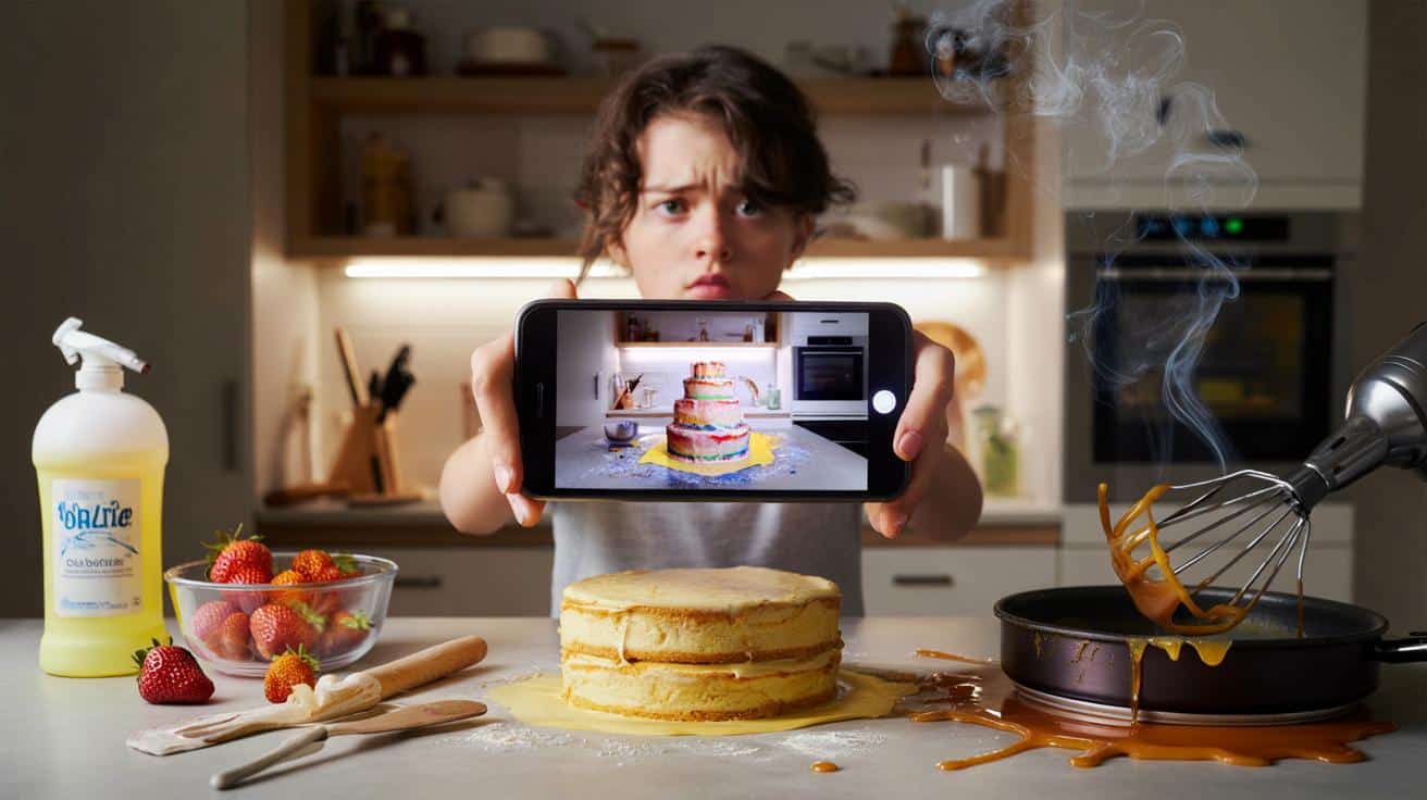 Fake baking w kuchni: modne filmiki z sieci, które mogą być groźne