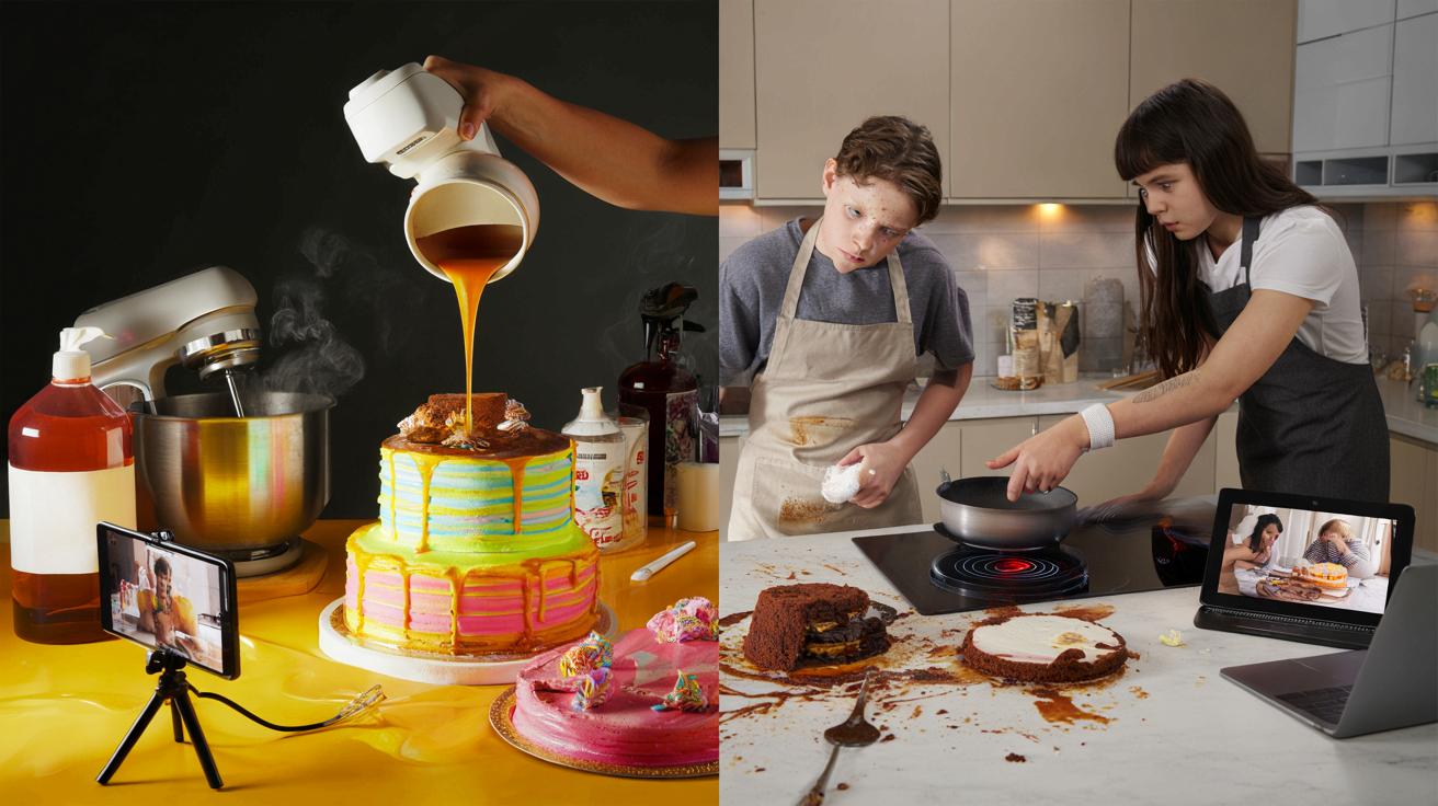 Fake baking w sieci: modny trend z kuchni, który może skończyć się katastrofą