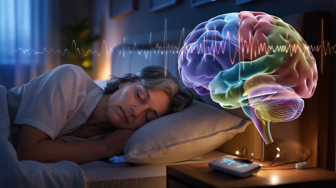 Fale mózgowe we śnie mogą zdradzić demencję wiele lat wcześniej