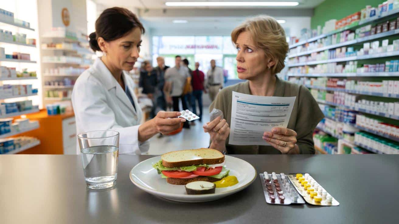 Farmaceuta wyjaśnia dlaczego niektóre leki należy przyjmować z jedzeniem