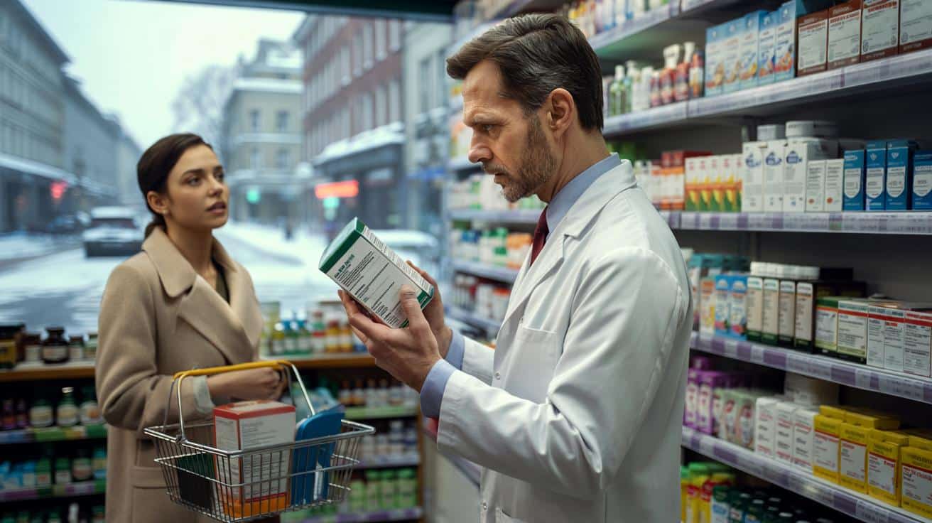 Farmaceuta wyjaśnia dlaczego sprawdza czy suplement ma certyfikat GMP zanim poleci go klientowi