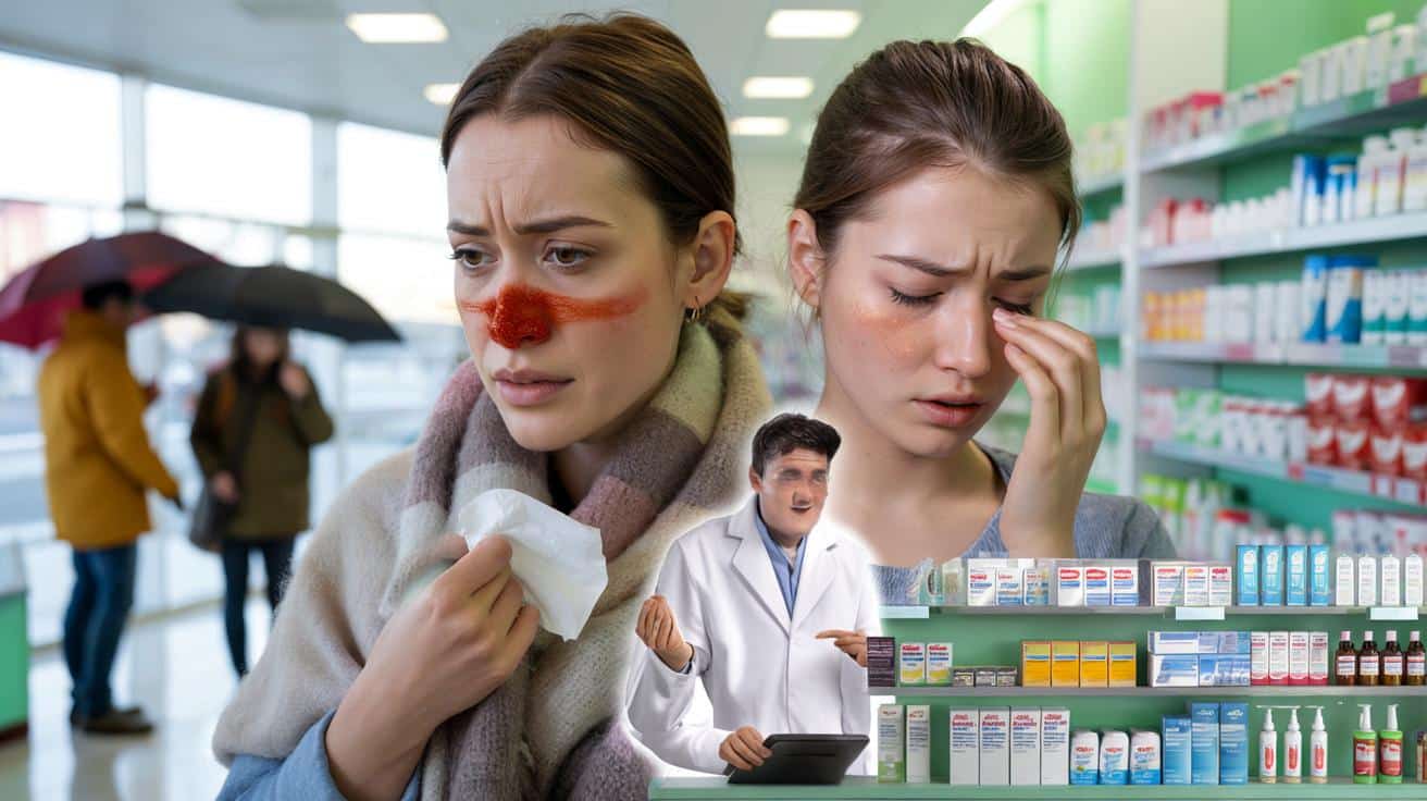 Farmaceuta wyjaśnia jak odróżnić objawy przeziębienia od alergii