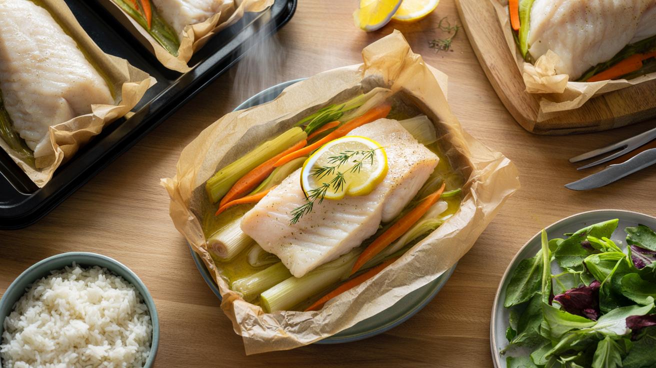 Filet z dorsza z piekarnika w 12 minut: lekka kolacja, która robi wrażenie