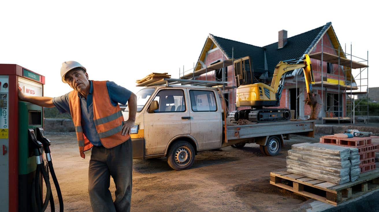 Firmy budowlane na krawędzi. Drogi paliwo dobija małe ekipy