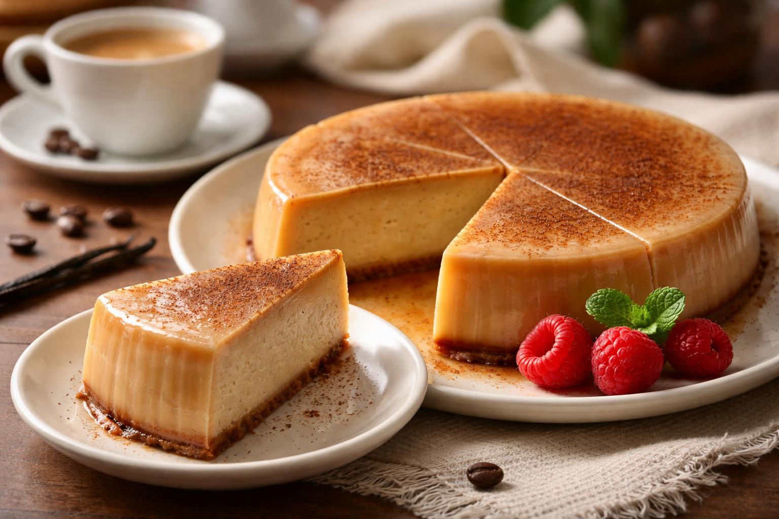 Flan z kawą bez ciasta – prosty deser, który robi wrażenie