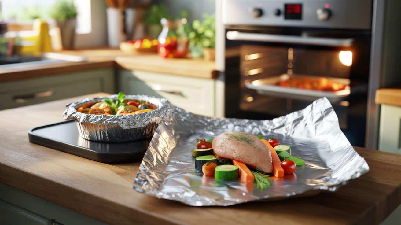 Folia aluminiowa: która strona do jedzenia, błyszcząca czy matowa?