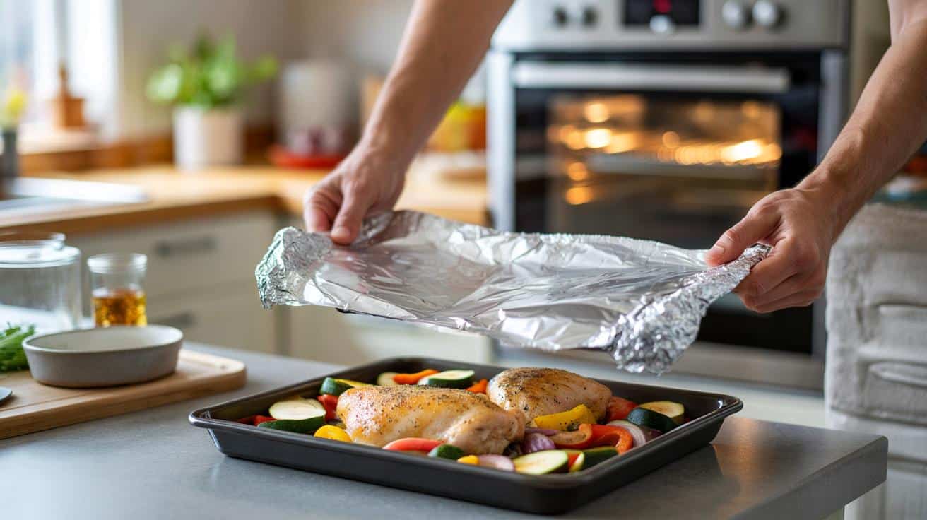 Folia aluminiowa w kuchni: która strona powinna być na wierzchu i jak jest naprawdę