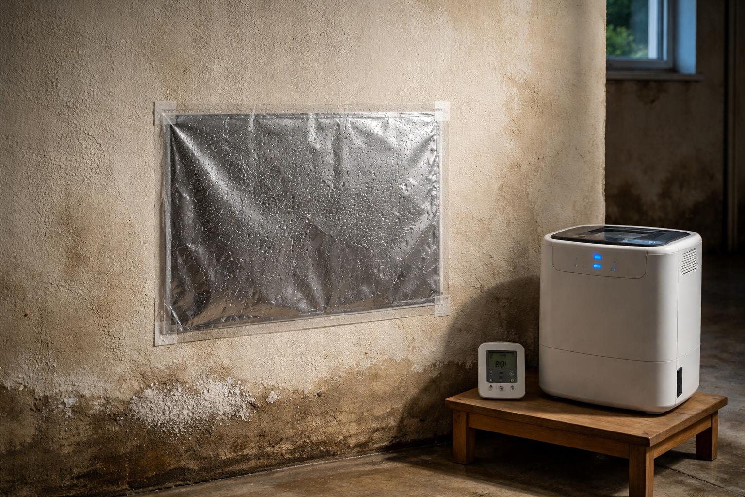 Folia aluminiowa na ścianie. Tani test, który mówi, czy wzywać fachowca