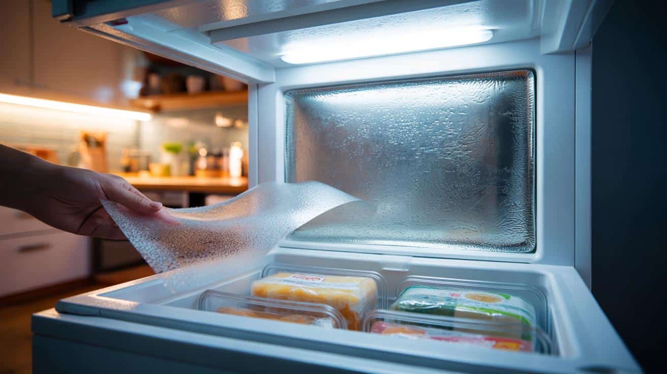 Folia aluminiowa w zamrażarce: prosty trik, który uciszy lód i rachunki