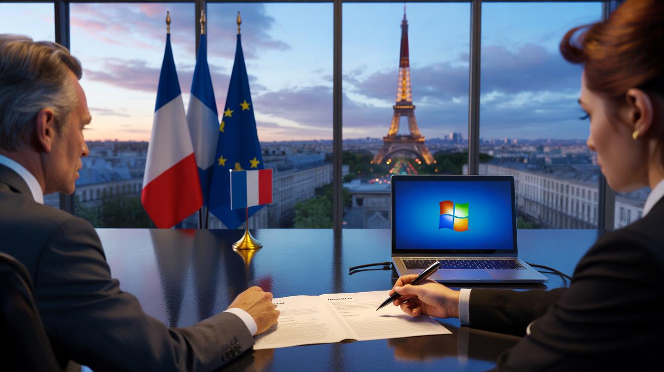 Francja przedłuża kontrakt z Microsoftem. Cyfrowa niezależność znów odłożona