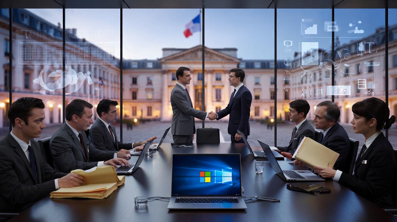 Francja przedłuża wielki kontrakt z Microsoftem. Suwerenność cyfrowa odłożona na później