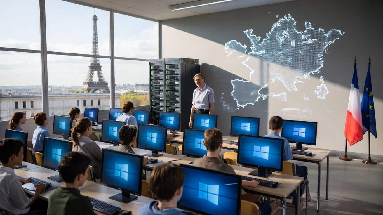 Francja stawia na Microsoft w szkołach na kolejne 4 lata. Suwerenność cyfrowa znów odłożona