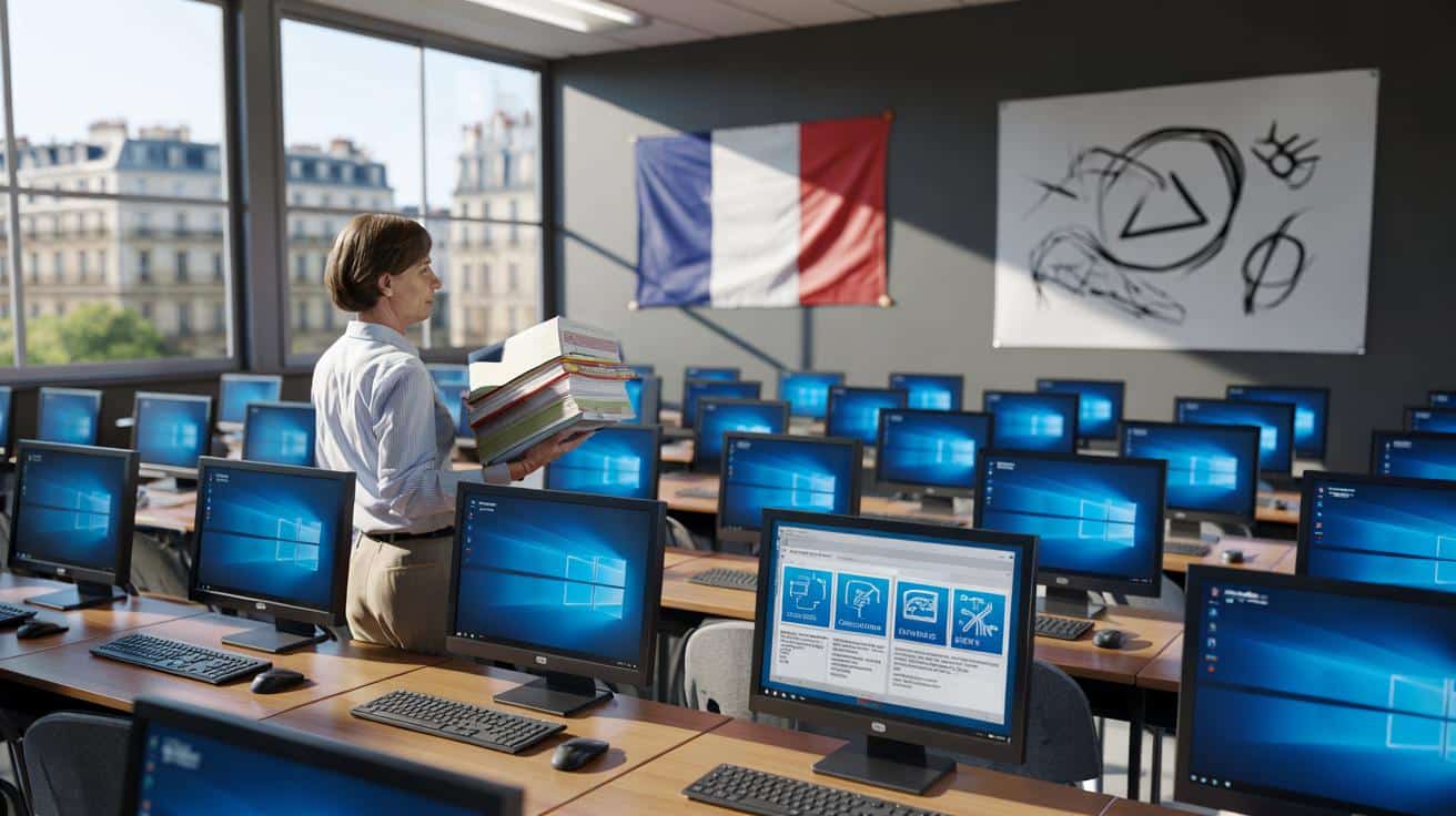 Francuskie szkoły dalej na Microsoft. Cyfrowa niezależność odłożona na później