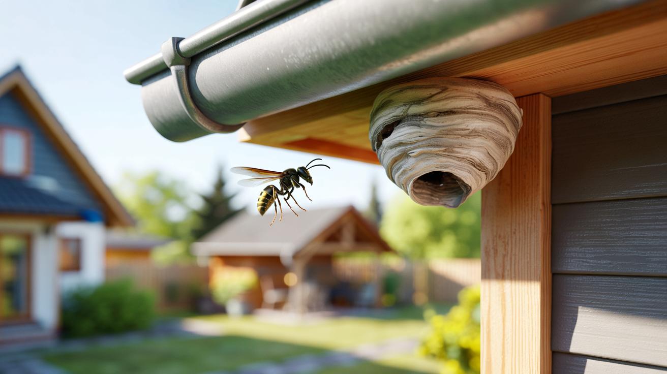 Frelon azjatycki lubi ten zakamarek domu. Sprawdź, czy nie masz gniazda