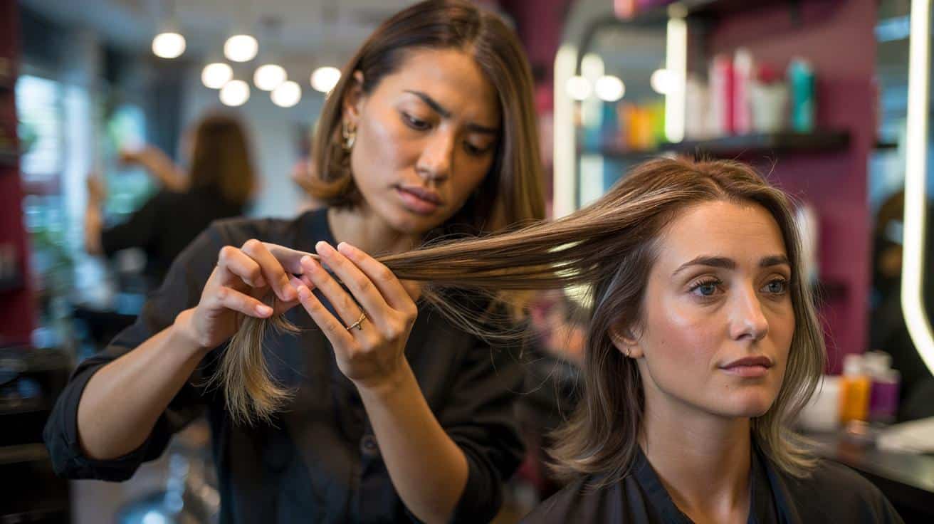 Fryzjer mówi jak ocenić stan włosów w 5 sekund metodą której używa na każdym kliencie