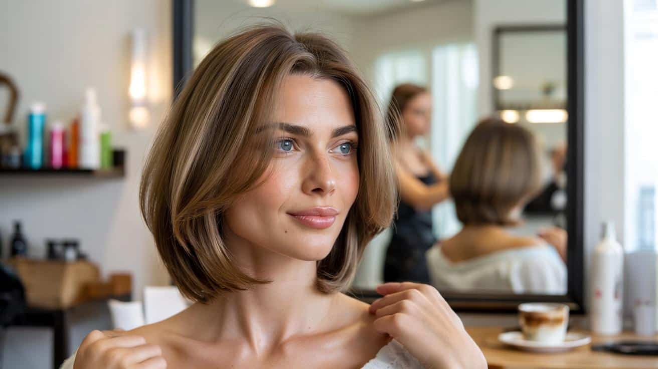 Fryzjerzy polecają tę fryzurę kobietom z cienkimi włosami, bo nadaje im naturalną objętość