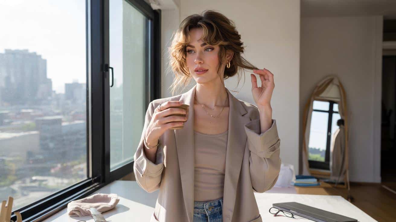 Fryzury „bez suszarki” które naprawdę wyglądają zamierzenie a nie zaniedbaną