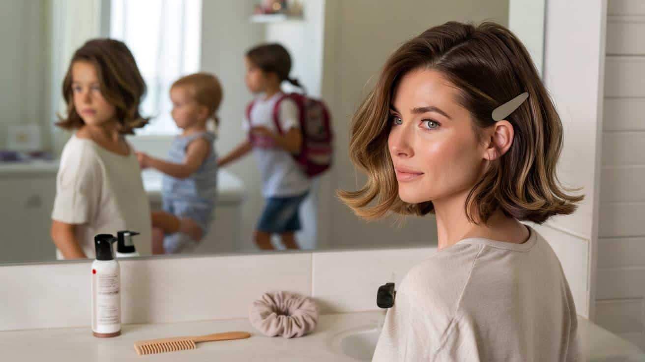 Fryzury dla kobiet które wychowują dzieci i mają na stylizację maksymalnie pięć minut