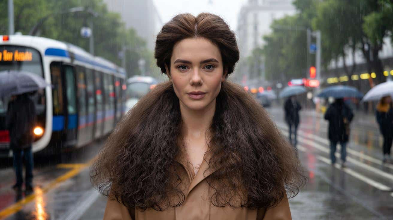 Fryzury dla kobiet z grubymi włosami, które nie puchną w deszcz