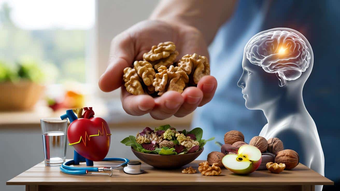 Garść orzechów dziennie: zaskakujące korzyści dla serca i mózgu