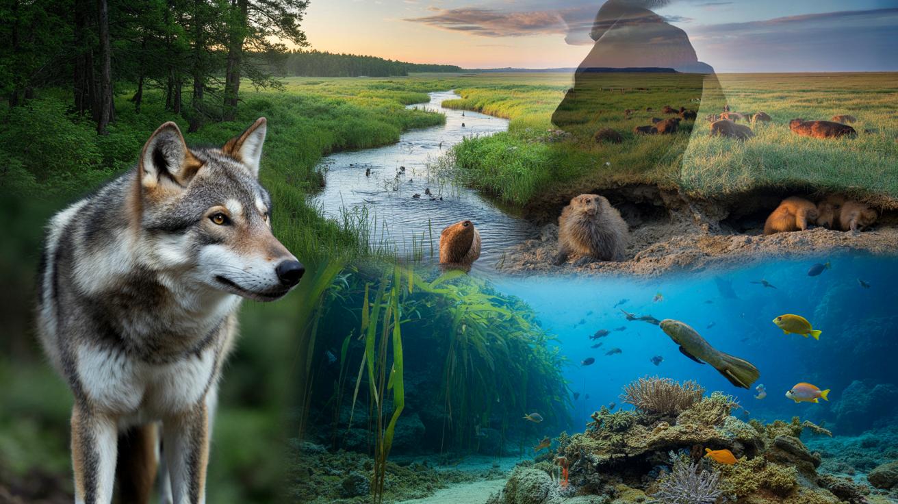 Gatunki kluczowe: niewidzialne filary natury, od wilków po koralowce