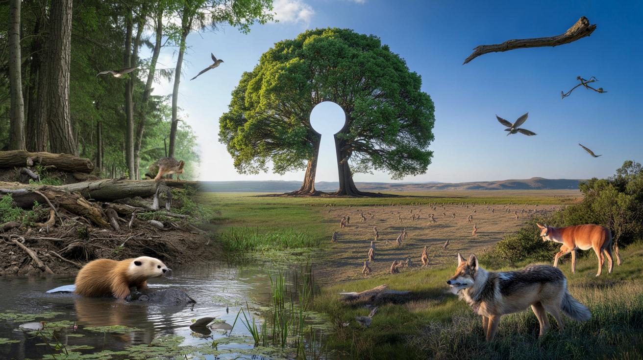 Gatunki kluczowe: niewidzialni architekci przyrody, bez których ekosystem się rozpada