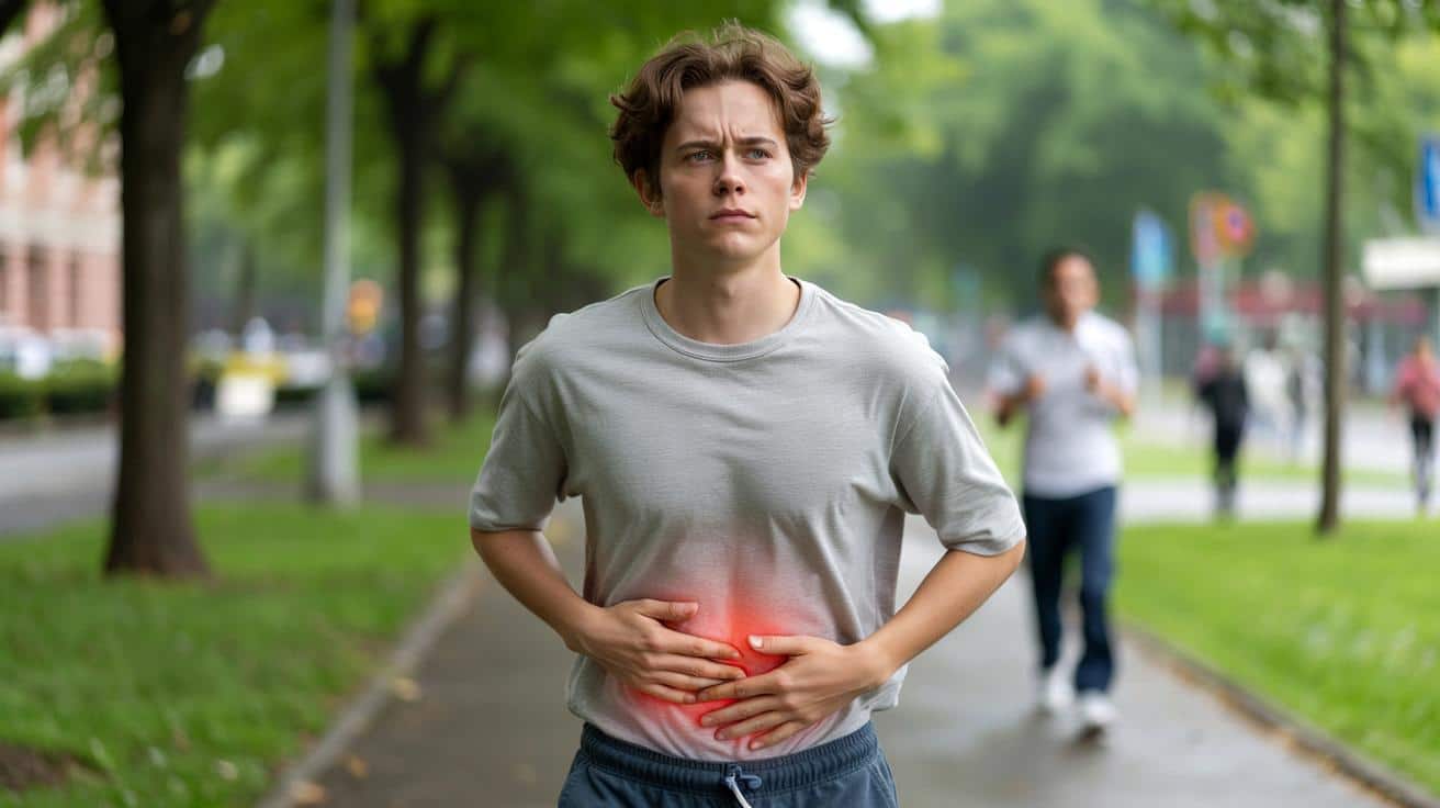 Gazy podczas chodzenia: kiedy to norma, a kiedy sygnał z brzucha