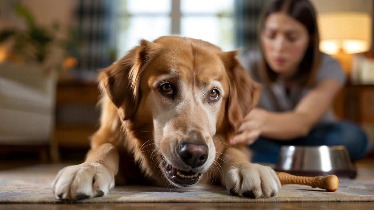 Gdy pies uporczywie pociera pysk łapami – sygnał groźnego problemu z zębami