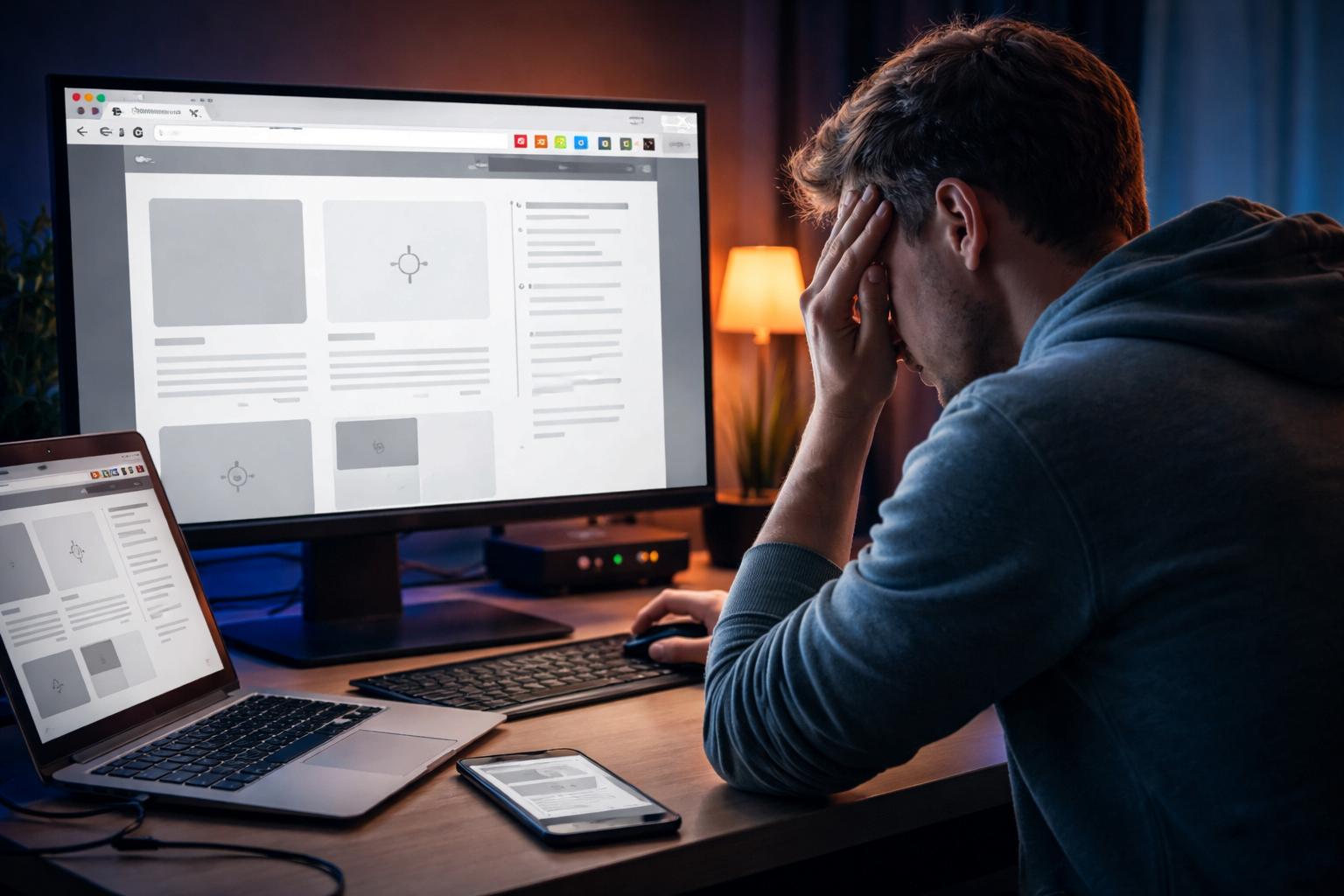 Gdy strona nie działa: jak wygrać z błędem „włącz JavaScript”