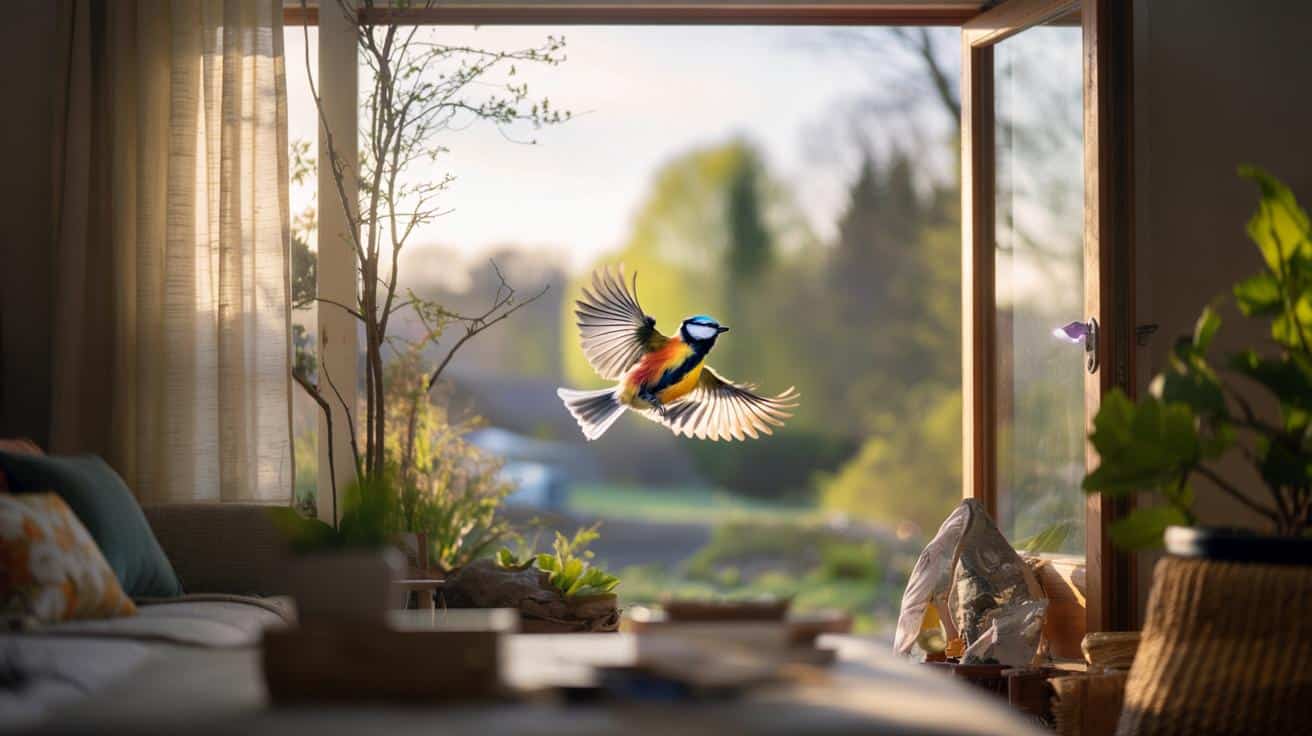 Gdy w marcu ptak wpada do salonu. Zwykły przypadek czy znak zmian?