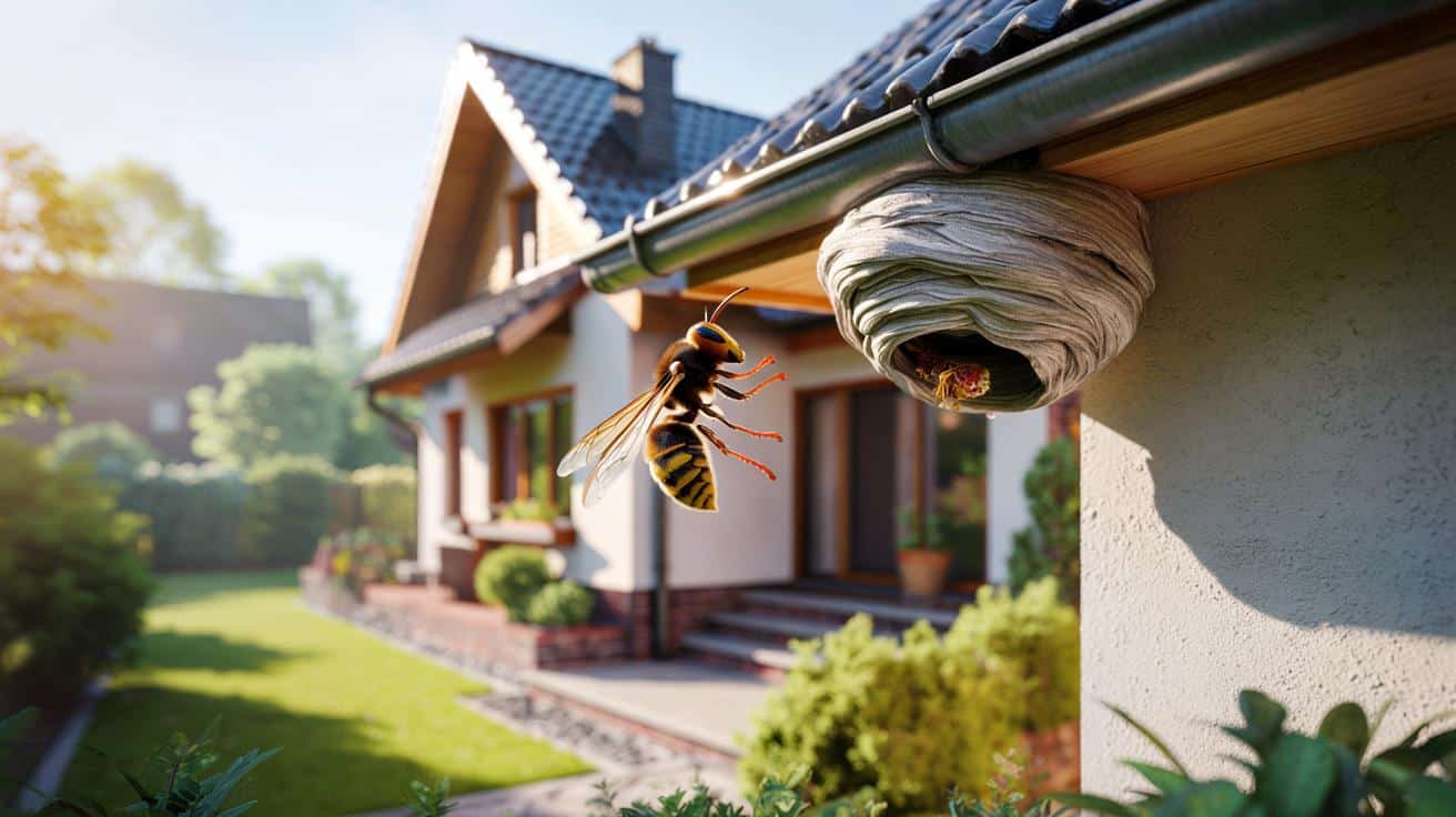 Gdzie chowa się szerszeń azjatycki przy domu? Miejsce, którego nikt nie sprawdza