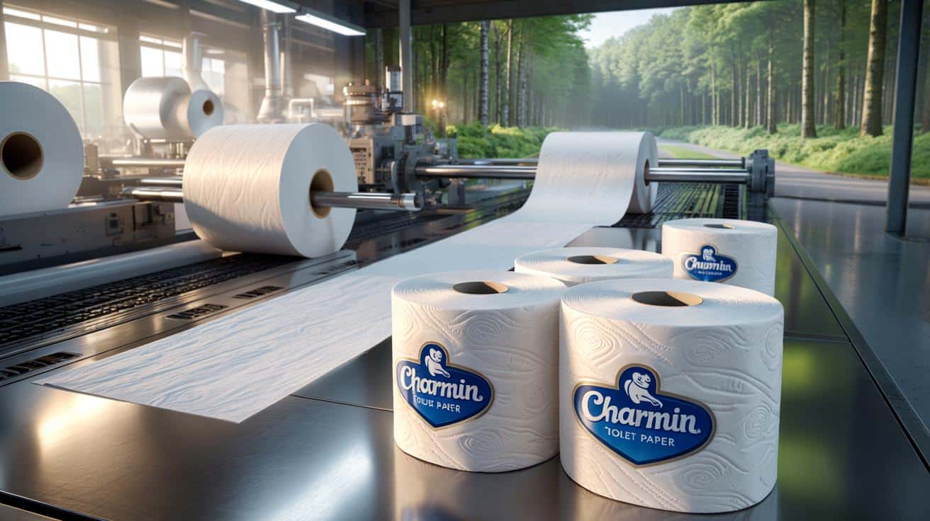 Gdzie powstaje papier toaletowy Charmin i z czego jest robiony
