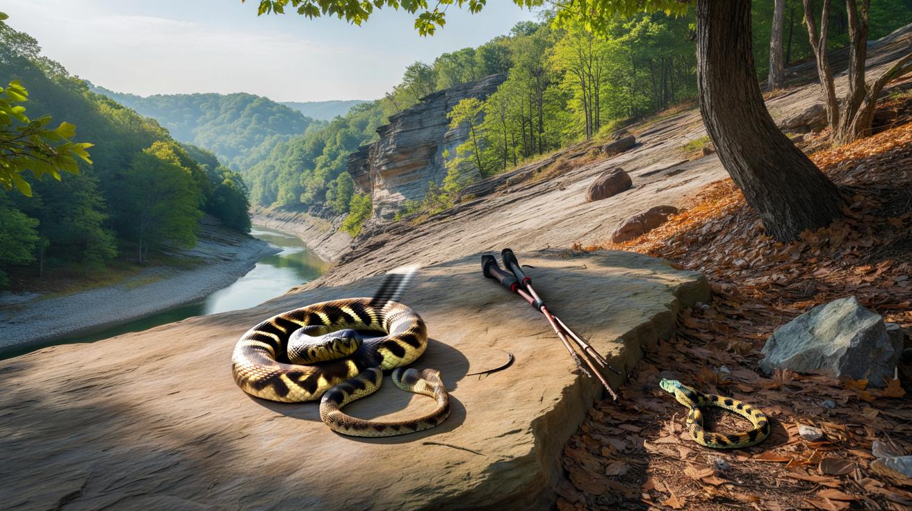 Gdzie w Ozarkach najłatwiej spotkać grzechotnika? 6 najbardziej ryzykownych miejsc