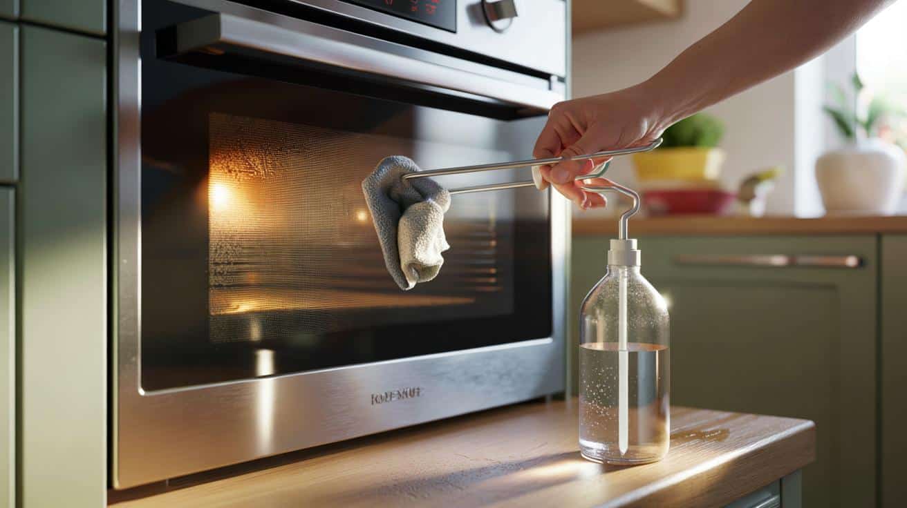 Geniale Putztrick: So reinigen Sie die Ofenscheiben innen ohne Ausbau