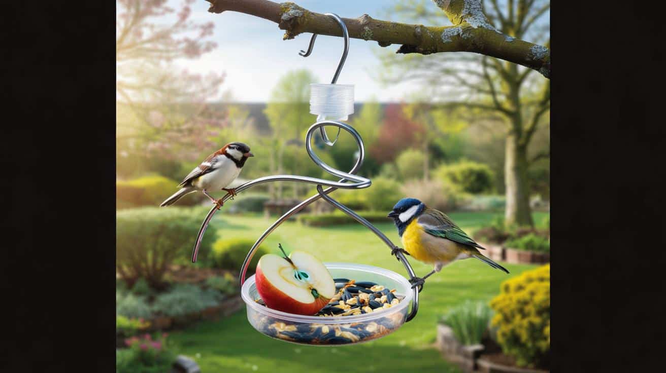 Genialny karmnik z wieszaka za 0 zł: prosty trik dla ogrodu