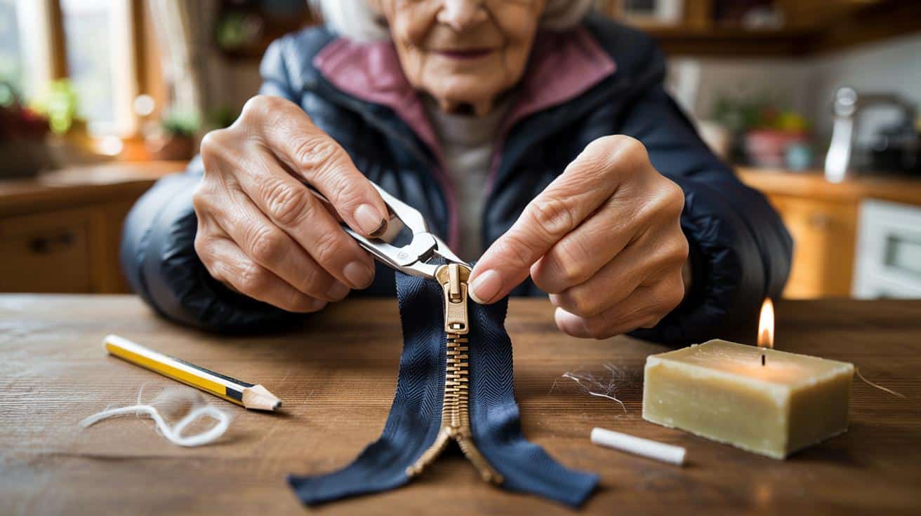 Genialny trik babci: jak uratować zepsuty zamek błyskawiczny bez szycia