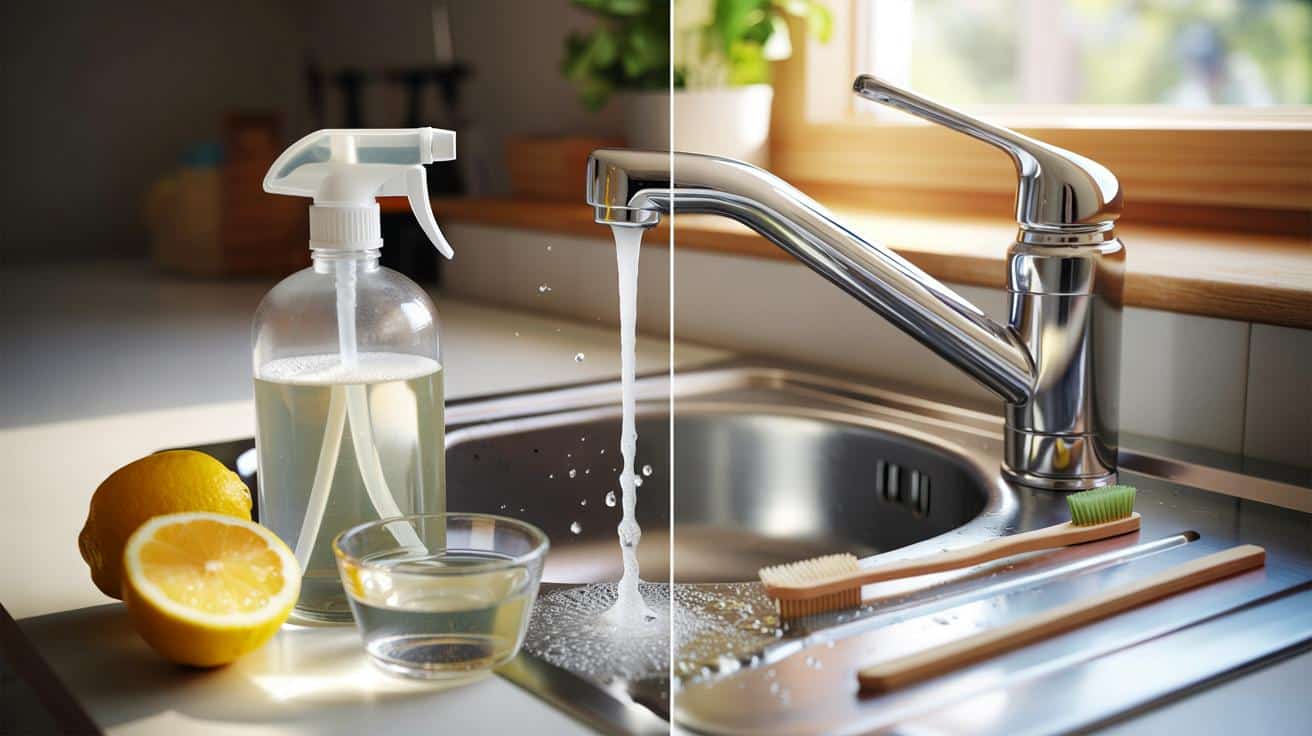 Genialny trik babci: ta domowa mikstura usuwa kamień z kranu bez szorowania