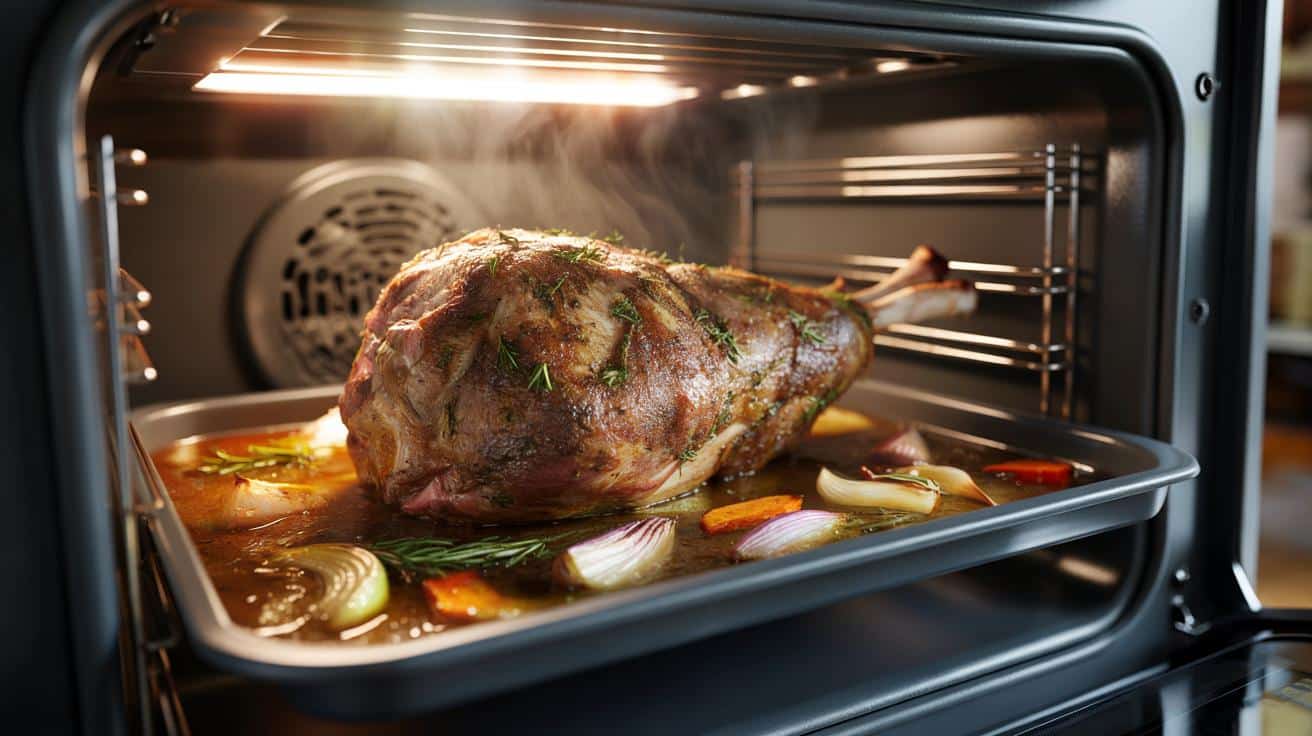 Genialny trik na jagnięcinę: mięso soczyste, piekarnik bez morza tłuszczu