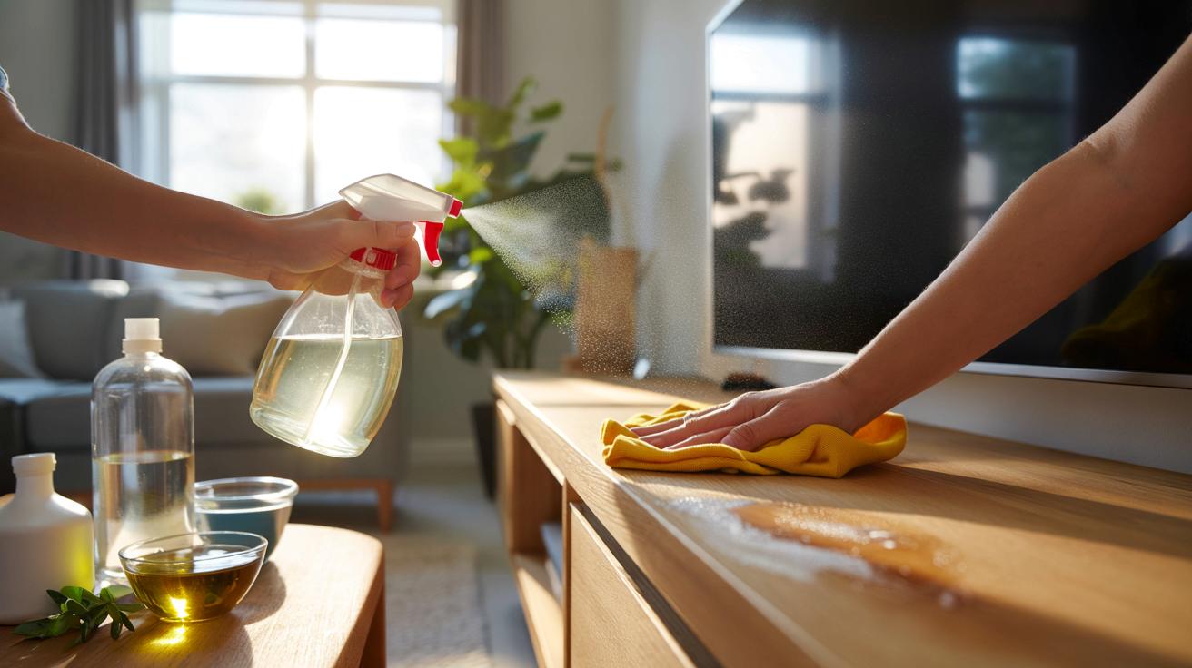 Genialny trik na kurz: spryskaj szmatkę tym roztworem i masz spokój