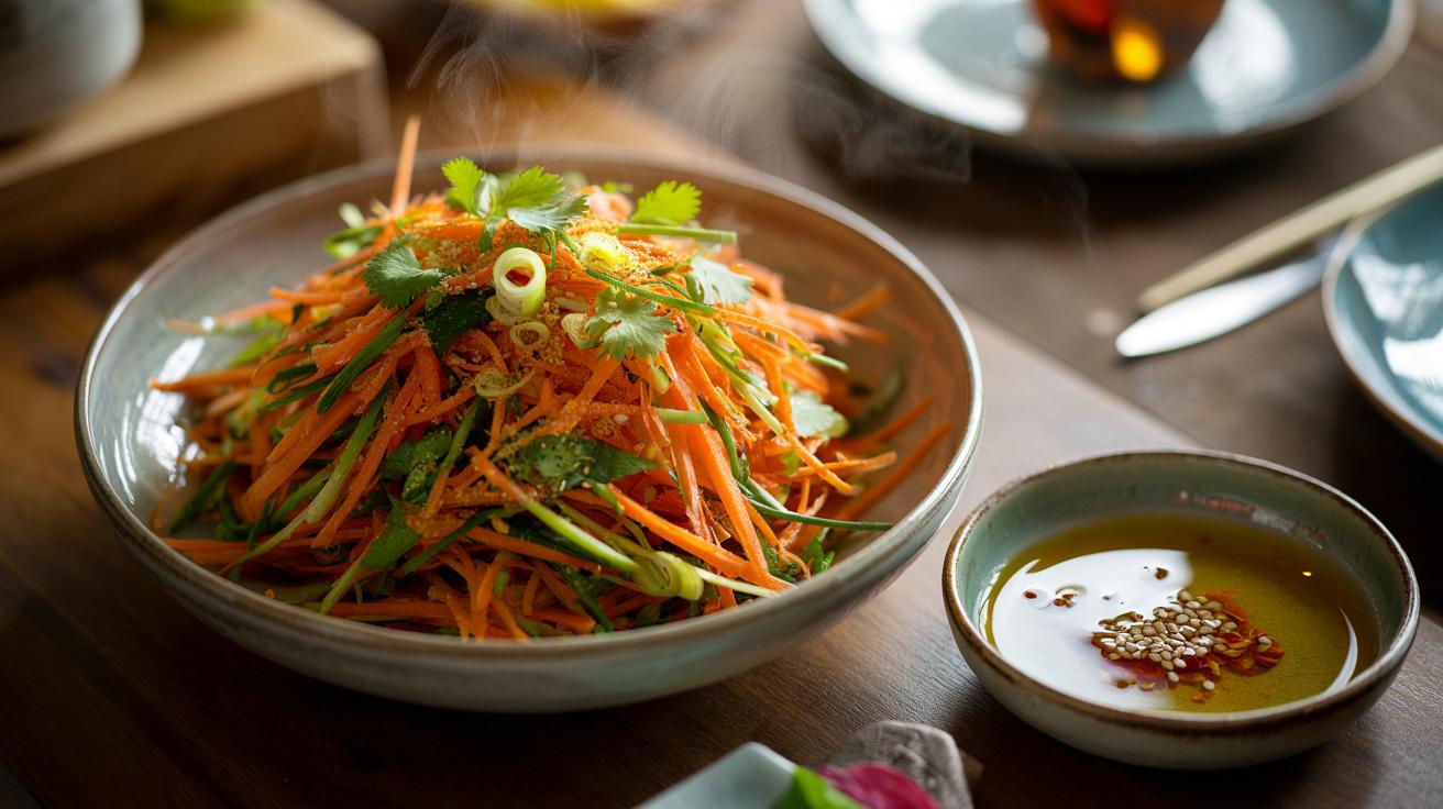 Genialny trik na marchewkę: chrupiąca sałatka, która znika ze stołu pierwsza