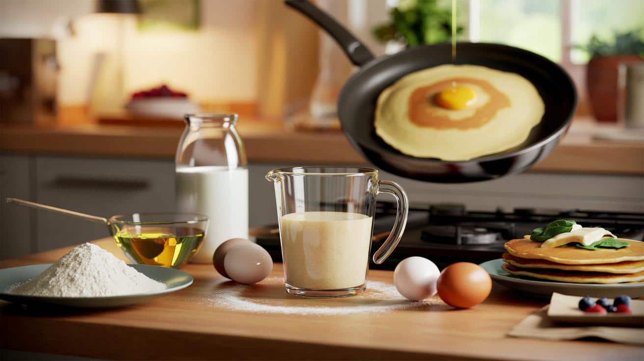 Genialny trik na naleśniki: metoda 1‑2‑2‑2 bez wagi i miarki