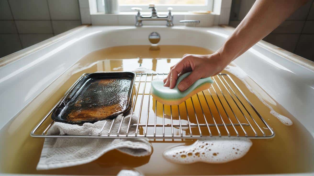 Genialny trik na przypalony ruszt z piekarnika. Wystarczy jedno pomieszczenie w domu