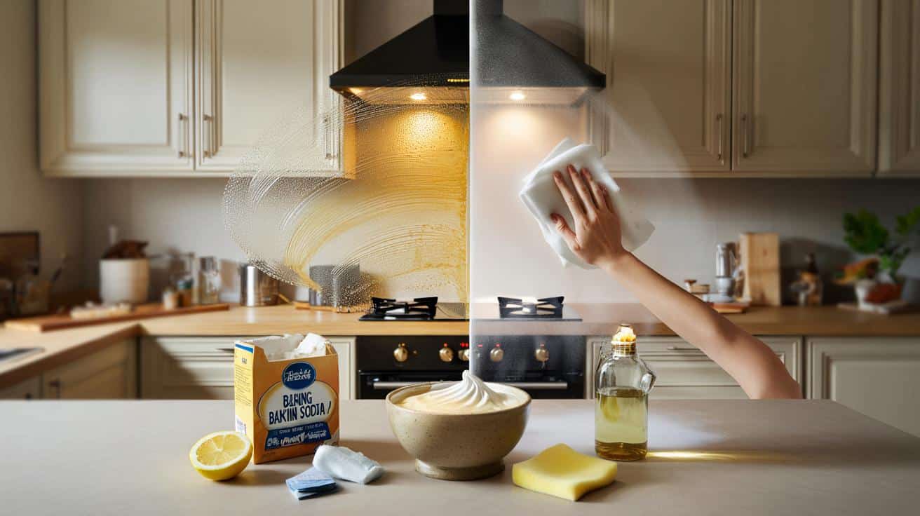 Genialny trik na tłuste szafki kuchenne. Wystarczy jeden tani produkt